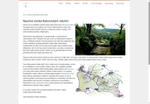 Zobrazit webové stránky Přírodní rezervace Rakovecké stráně a údolí bledulí