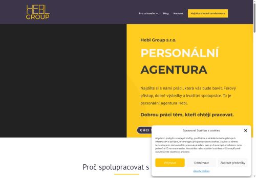 Hebl Group s.r.o. nabízí práci na pozici KRÁTKODOBÉ ZAMĚSTNÁNÍ v obci Brno