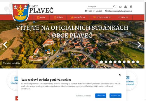 Zobrazit webové stránky Obecní úřad Plaveč