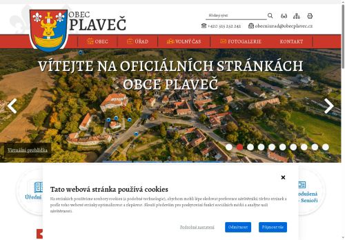 Zobrazit webové stránky Obecní úřad Plaveč