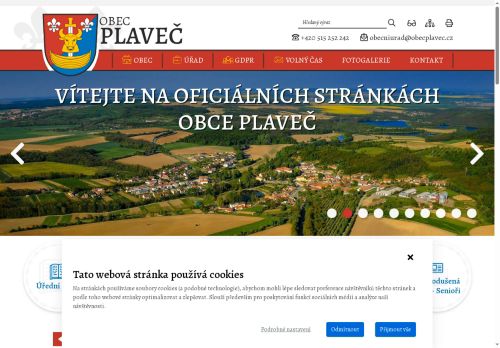 Zobrazit webové stránky Obecní úřad Plaveč