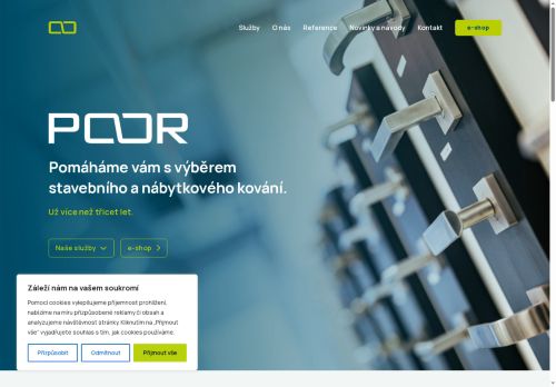 Zobrazit webové stránky POOR, s.r.o. - pobočka Zastávka