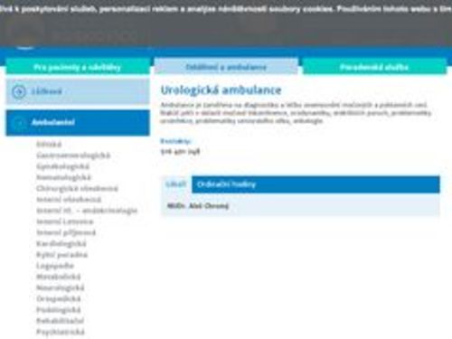 Urologická ambulance - MUDr. Viktor Adedokun