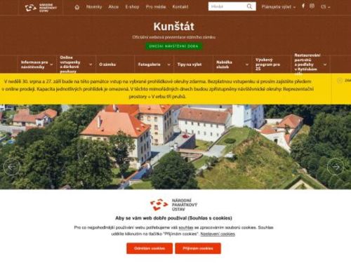 Zámek Kunštát