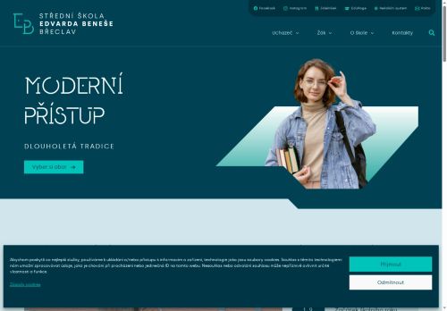 Zobrazit webové stránky Střední průmyslová škola a obchodní akademie E. Beneše Břeclav