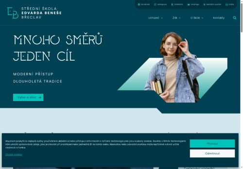 Zobrazit webové stránky Střední průmyslová škola a obchodní akademie E. Beneše Břeclav