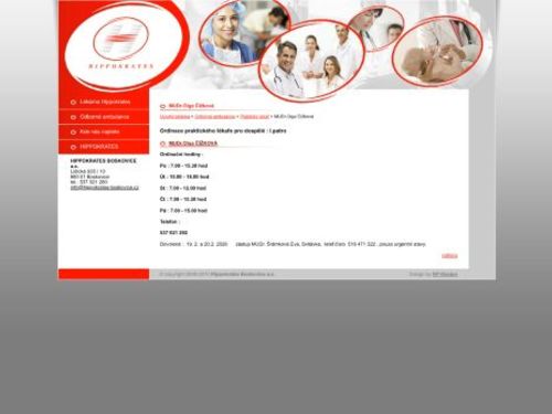 Praktický lékař - MUDr. Olga Čížková