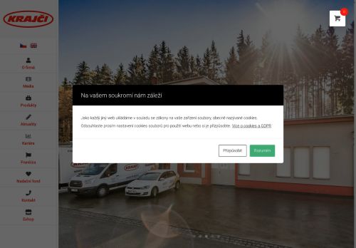 Krajči plus s.r.o. nabízí práci na pozici SKLADNÍK / ŘIDIČ v obci Poděbrady