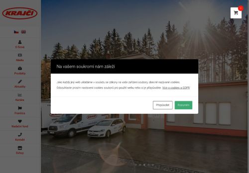 Krajči plus s.r.o. nabízí práci na pozici SKLADNÍK / ŘIDIČ v obci Poděbrady