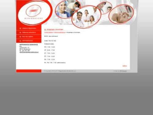 Alergologie a imunologie - MUDr. Jana Jelínková