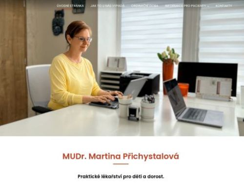 Pediatrie - MUDr. Martina Přichystalová
