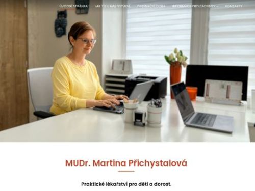 Pediatrie - MUDr. Martina Přichystalová