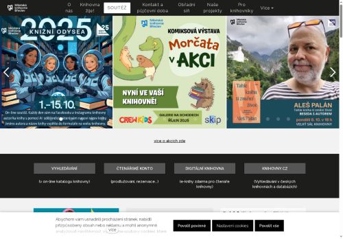 Zobrazit webové stránky Městská knihovna Břeclav