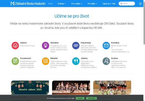 Zobrazit webové stránky Základní škola Hodonín