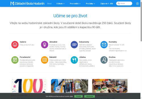 Zobrazit webové stránky Základní škola Hodonín