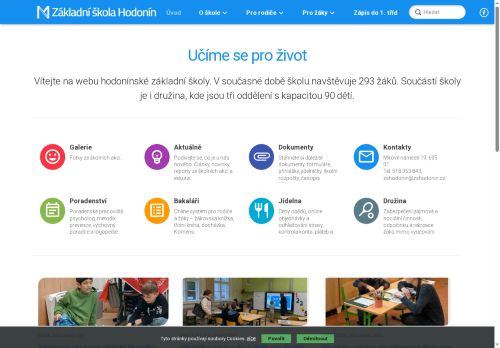 Zobrazit webové stránky Základní škola Hodonín