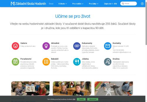 Zobrazit webové stránky Základní škola Hodonín