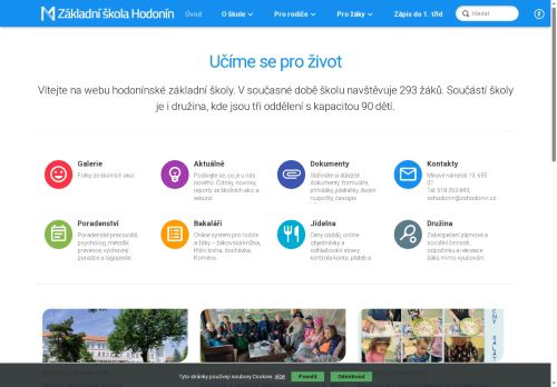 Zobrazit webové stránky Základní škola Hodonín