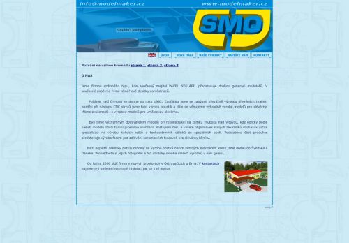 Zobrazit webové stránky Smo slévárenské modely, s.r.o.