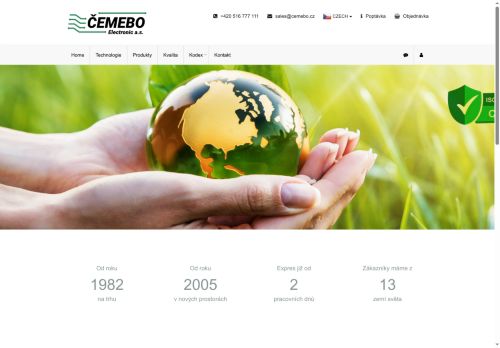 ČeMeBo Electronic a.s. nabízí práci na pozici obsluha galvanické linky v obci Blansko
