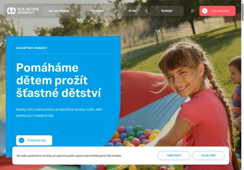 Zobrazit webové stránky Sociálně aktivizační služba pro rodiny s dětmi SOS Kompas, SOS dětské vesničky, z. s.