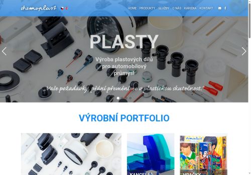 Zobrazit webové stránky Chemoplast BEC, a.s.