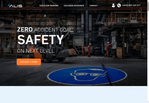 Webové stránky ALIS Tech s.r.o., Prostějov