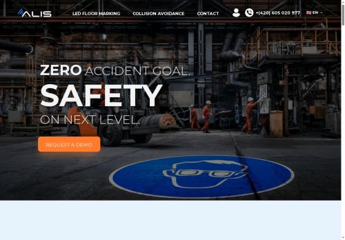 Webové stránky ALIS Tech s.r.o., Prostějov