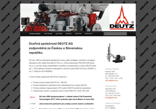 Zobrazit webové stránky PRO MOTOR Servis CZ s.r.o.