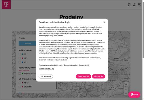 Zobrazit webové stránky Prodejna T-Mobile Vyškov