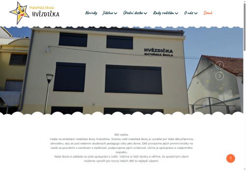 Zobrazit webové stránky Mateřská škola Hvězdička, Šlapanice