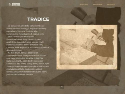 Kamenosochařství Martin Růžička