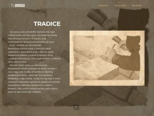 Kamenosochařství Martin Růžička