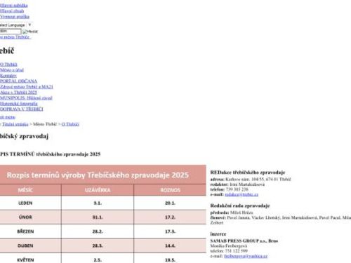 Třebíčský zpravodaj