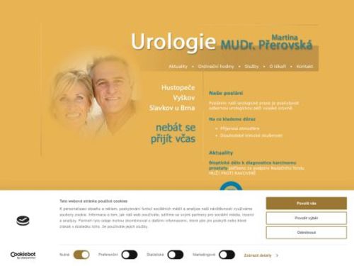 Urologická ambulance - MUDr. Martina Přerovská
