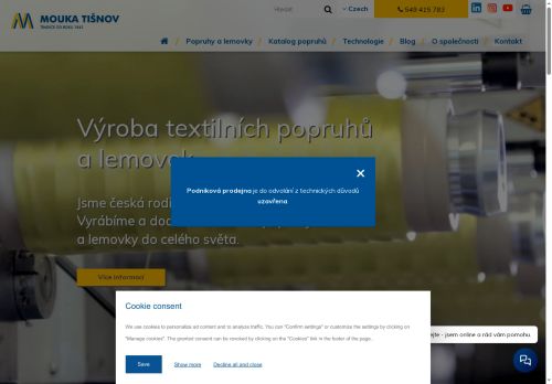 Zobrazit webové stránky MOUKA TIŠNOV, s.r.o.