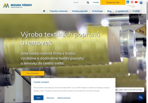 Zobrazit webové stránky MOUKA TIŠNOV, s.r.o.