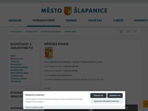 Městská policie Šlapanice