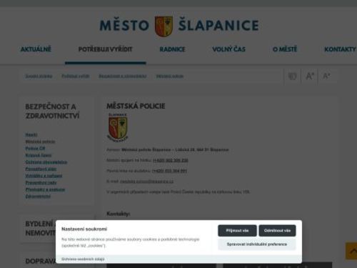 Městská policie Šlapanice