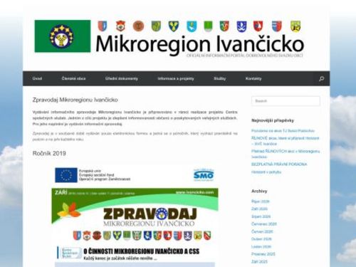 Zpravodaj Mikroregionu Ivančicko