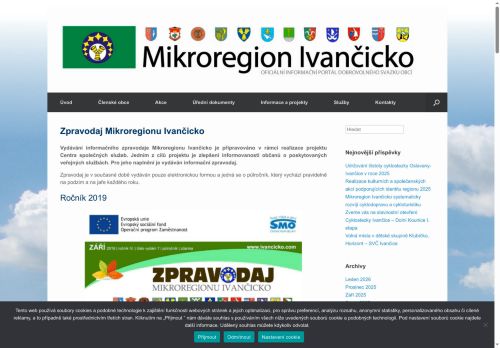 Zobrazit webové stránky Zpravodaj Mikroregionu Ivančicko