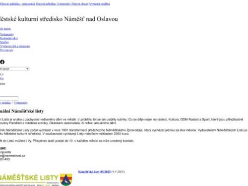 Náměšťské listy