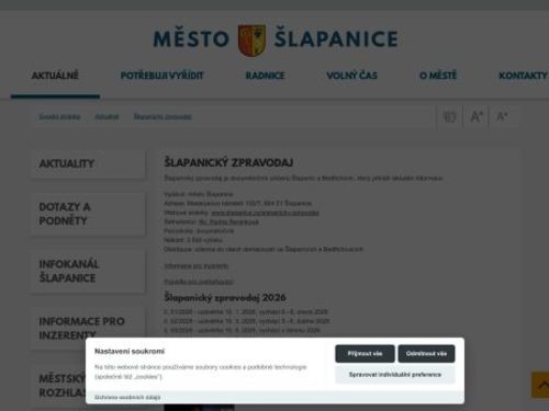 Šlapanický zpravodaj