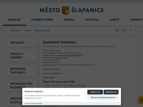 Šlapanický zpravodaj