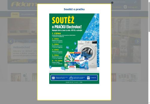 ADAM VELKOOBCHOD, s.r.o. nabízí práci na pozici Prodavač/ka - pokladní/k v obci Holešov