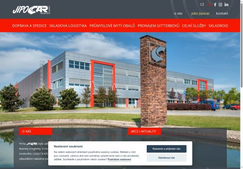 JIPOCAR Logistic, s.r.o. nabízí práci na pozici Obsluha vysokozdvižných a jiných vozíků a skladníci (m/ž) v obci Jihlava