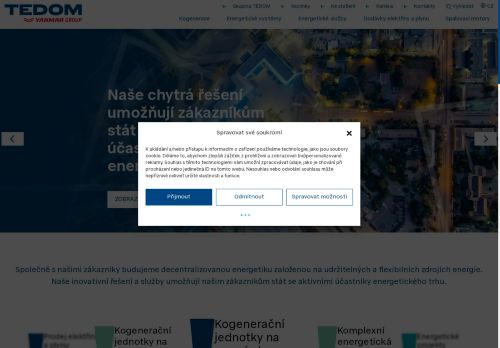 TEDOM a.s. nabízí práci na pozici MONTÉR KOGENERAČNÍCH JEDNOTEK (M/Ž) v obci Střítež