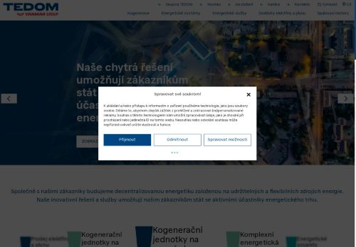 TEDOM a.s. nabízí práci na pozici MONTÉR KOGENERAČNÍCH JEDNOTEK (M/Ž) v obci Střítež