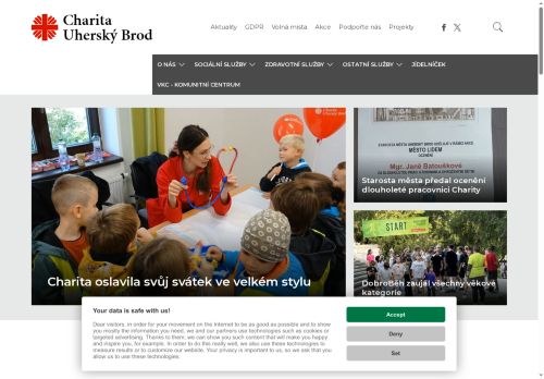 Charita Uherský Brod nabízí práci na pozici všeobecná sestra v obci Uherský Brod