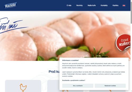 RACIOLA Uherský Brod, s.r.o. nabízí práci na pozici zpracovatel/ka drůbeže v obci Uherský Brod